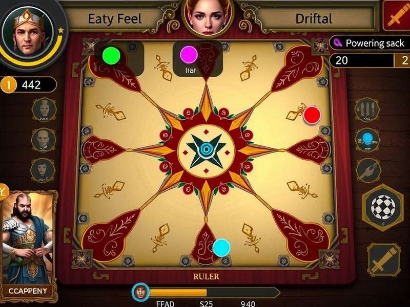 Carrom Warlord Ruler Gameplay Screenshot